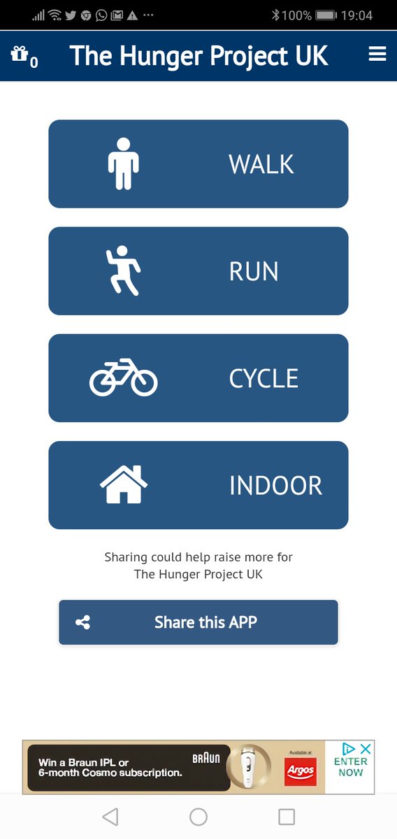 Fit4Change - The Fundraising App tweet media