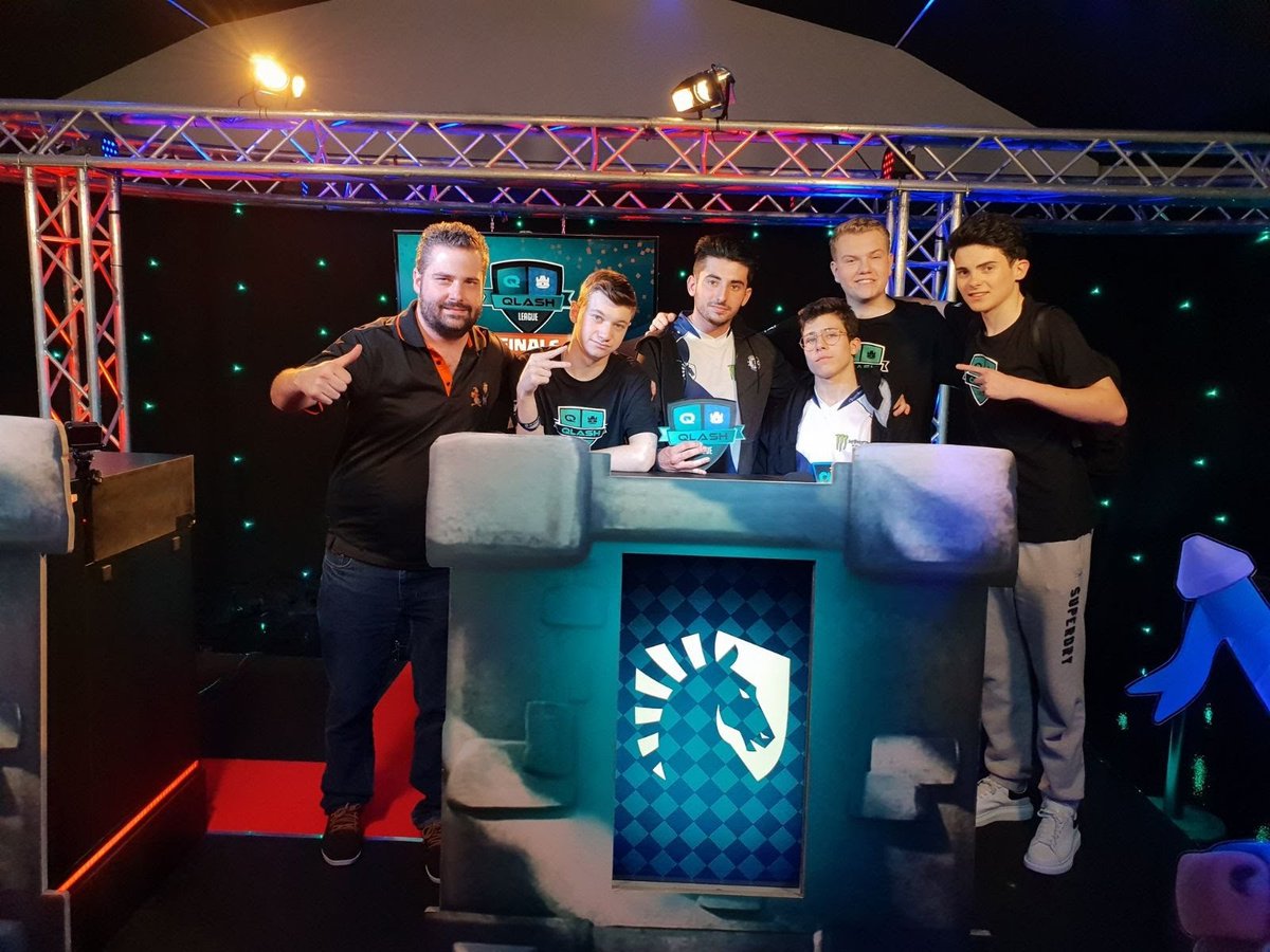 AppGradeEsports's tweet photo. 7⃣ @KarnageZpain y @SurgicalGoblin
Efectivamente, el español fue jugador de @TeamLiquid, durante la #QlashLeague que ganó junto al holandés. La final fue presencial en mayo de 2018 🇪🇸🇳🇱
https://t.co/wOYVLelEY8 https://t.co/up1BTRLyss