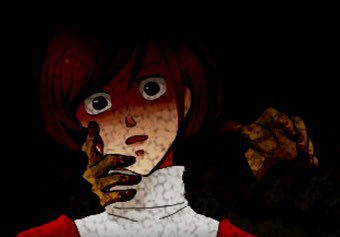 ScribbyVT's tweet photo. Redrew a scene (second photo) that used to scare me (still kinda does tbh) from The Crooked Man. #art #anime #TheCrookedMan #StrangeMen #redraw #jrpg #rpgmaker https://t.co/rmiVJO4Yi9