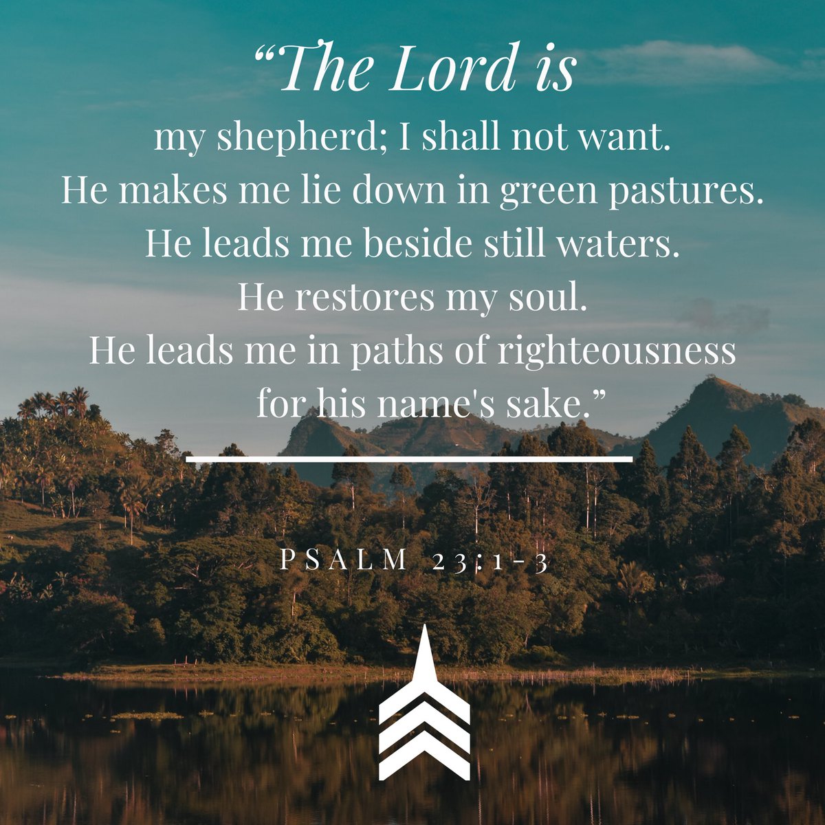 RedeemerRKFD's tweet photo. “The LORD is my shepherd; I shall not want. He makes me lie down in green pastures. He leads me beside still waters. He restores my soul. He leads me in paths of righteousness for his name's sake.” Psalm 23:1-3
#hbcrverseoftheday https://t.co/tspyw7klL5