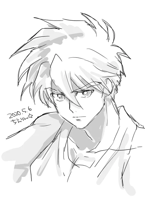 落書き緑川光さん 