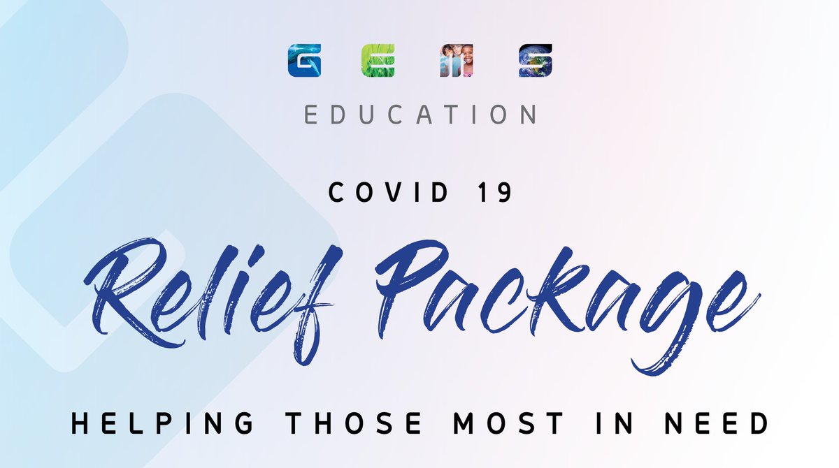 GEMS_ME's tweet photo. Our COVID 19 Relief Package continues to positively impact those most in need. With applications for more than 26,000 students received, an average discount  of 33% has been allocated against Term 3 fees.  #InThisTogether https://t.co/RmWhfRlxCn