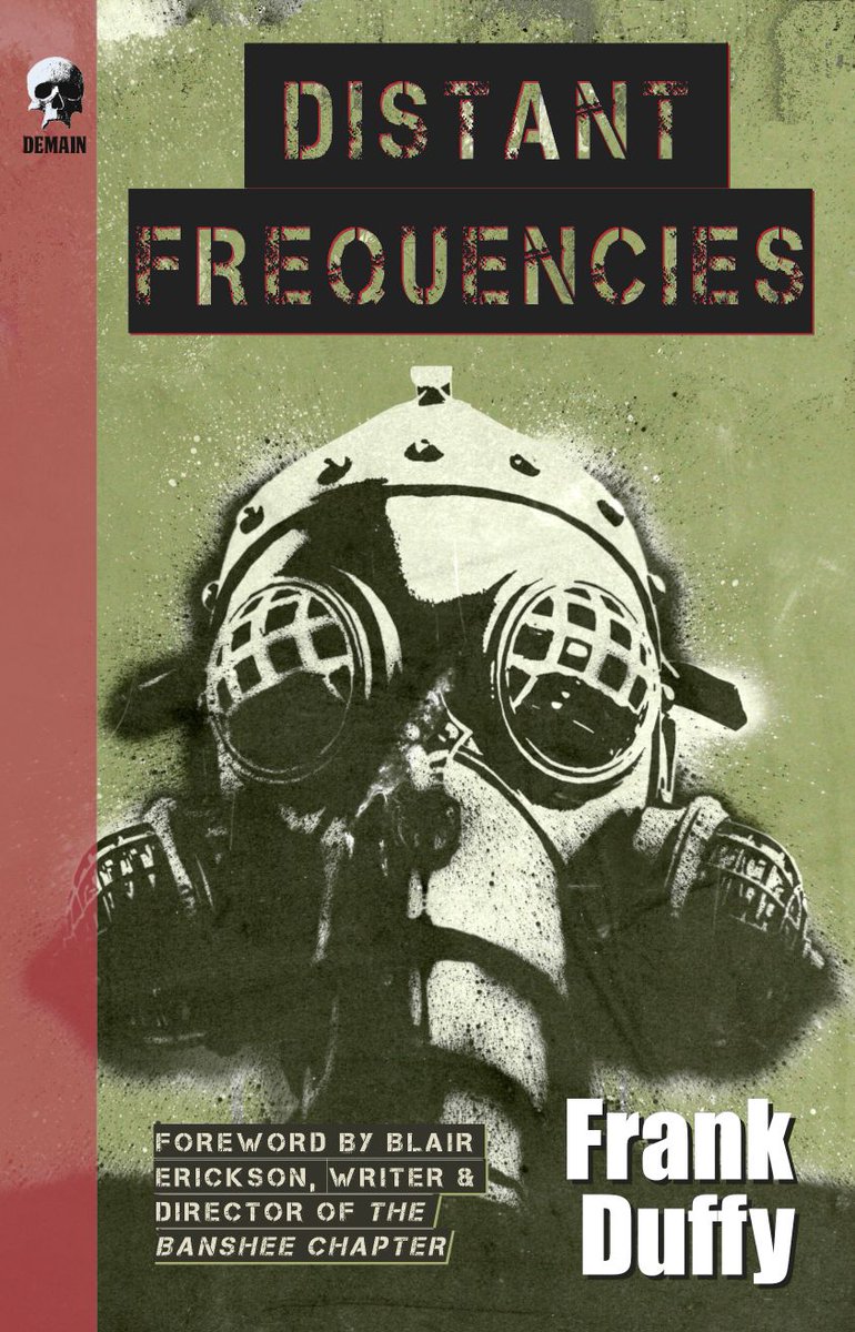 New cover for Frank Duffy's DISTANT FREQUENCIES :) #CoverByAdrianBaldwin