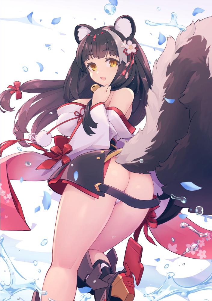 アズレン バッチのテニスウェア好き アズールレーン チンギスのイラスト