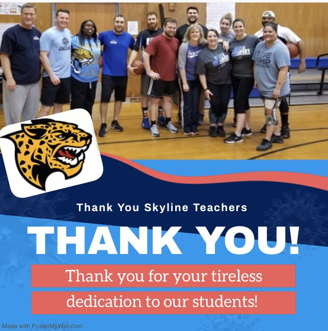 #ThankYou to the teachers at <a href="/SkylineJaguars/">Skyline Middle</a> !  Because of you our school is a strong community! #IloveDEteachers <a href="/RedClaySchools/">Red Clay Consolidated School District</a> #WeAreRedClay #TeacherAppreciationWeek2020 #thankateacher #HearUsRoar🐾