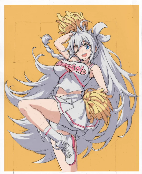 #プリコネR #イラスト
ランドソル_チアガール部
ペコリーヌ!元気いっぱい♪お腹もいっぱい 