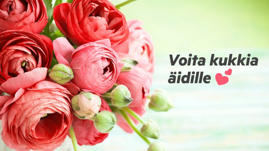 Äitienpäivän arvonta: Voita kukkia äidille! 🌹Osallistu Facebookissa arvontaan, jossa voit voittaa kukkalahjakortin. 💐💕 #koti #turvallisuus #äiti #äitienpäivä facebook.com/SectorAlarmSuo…