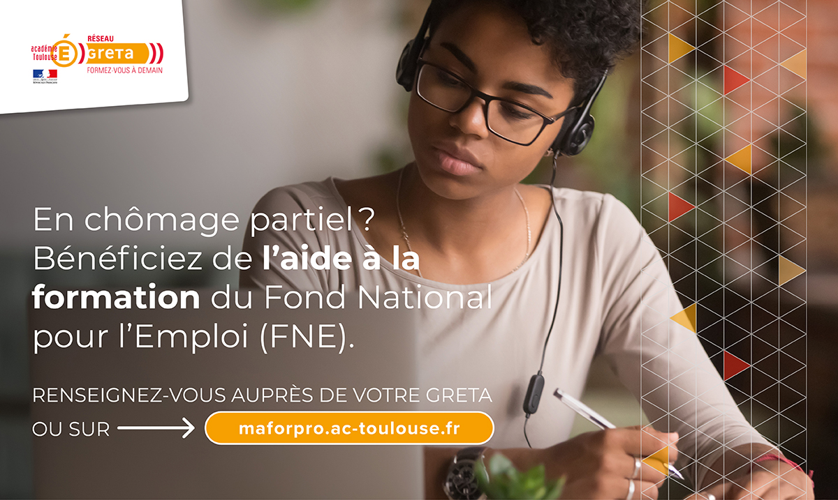 gretaOccitanie's tweet photo. Pendant le #confinement et en #chomagepartiel , formez-vous avec le #GRETA #CAFOC #DAVA #VAE retrouvez-toutes nos formatiions #100p100Adistance #FormationADistance sur #MaForPro https://t.co/C7z80u8v0N https://t.co/bq4EANv5HC