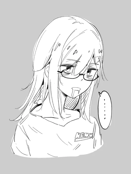 寝起きメガネ 