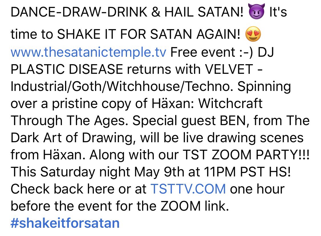 satanicnyc's tweet image. This Saturday, May 9 @ 11PM PST! Freelicious event!