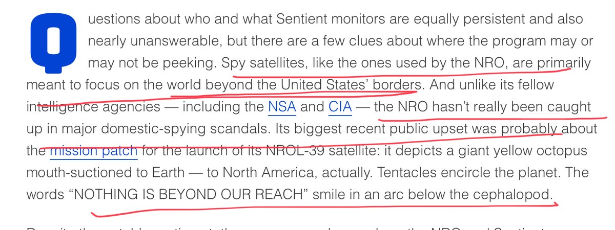 They’re NOT supposed to spy on Americans