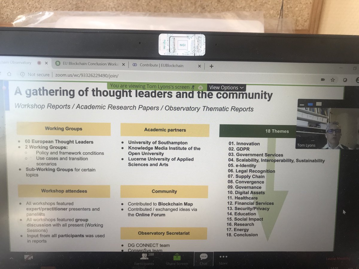 emidagon's tweet image. Following the closing workshop of the #EUBlockchain Observatory and Forum. Though F2F would have been better, good presentations and exchanges with attendees 👍🏼