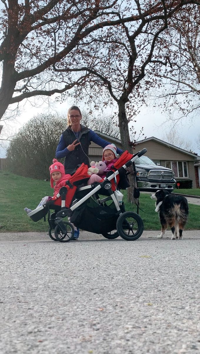 FitasaMamaBear's tweet photo. A quick only moderately breathless 2.3km #strollerrun this morning!

Now on to a mini lift session and hosting a LIVE workout.

It’s a good day to get sh*t done 👊

#fitness #fitmom #fitlife #beastmode https://t.co/lFkueYby5N
