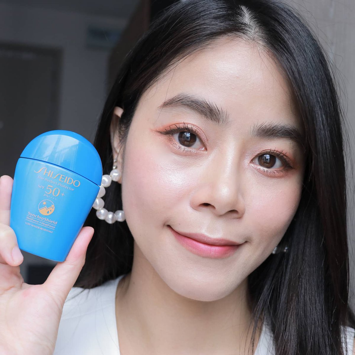 PoonxP's tweet photo. กันแดดสูตรใหม่ของ Shisedo Wet &amp; Heat force ปรับสูตรให้กันได้ทั้งความร้อน,เหงื่อ,น้ำและฝุ่น P.M2.5 ล้างออกง่ายไม่อุดตัน เนื้อน้ำนม สัมผัสเบา แห้งสบาย ดีมาก ต้องลอง!
#กันแดด #shisedo #skincare #sunscreen #HowtoPerfect #ใช้ดีบอกต่อ #ไว้รีวิวห้ามขายของโว้ยย #กันแดดหน้าเนียน https://t.co/j223j1C0bn