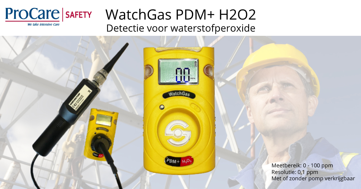 ProCare_Safety's tweet photo. We hebben vanaf nu een nieuw product in ons portfolio waarmee we het desinfectiemiddel H2O2 kunnen meten. Draag deze persoonlijke detector als #PBM bij de reiniging van mondmaskers, hij waarschuwt u bij gevaar. Meer info? T050-2072172 of info@procaresafety.nl https://t.co/KQ0r0Pi8qX