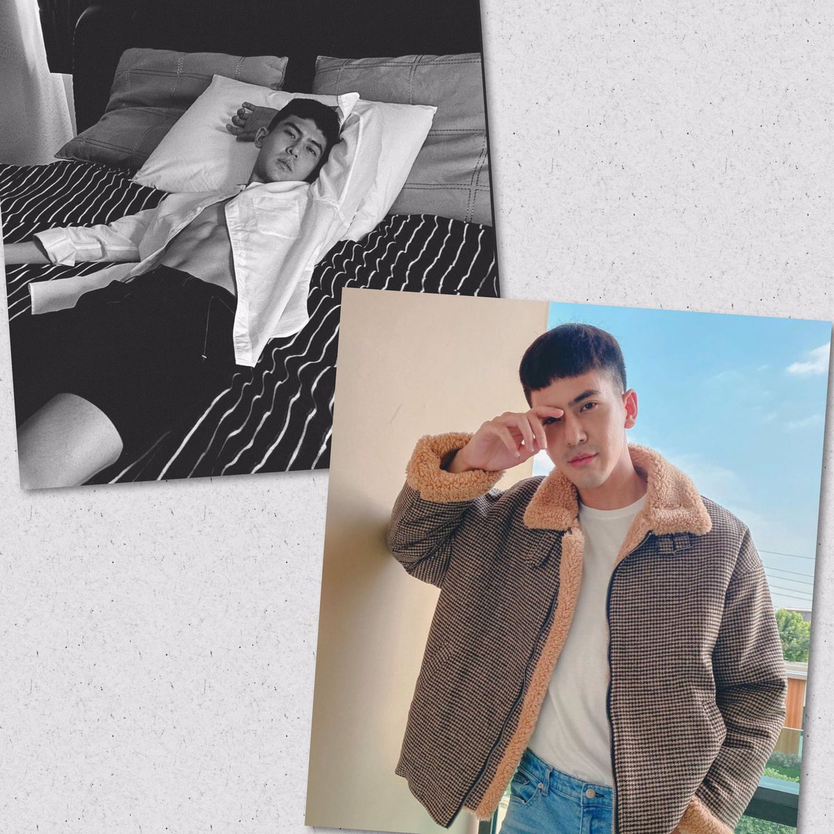 K_kulwalee's tweet photo. ตั้งแต่ตัดผม ทำไมเดี๋ยวหนาว❄️เดี๋ยวร้อน🔥 ไปหาหมอมั้ยค่ะคนดี @Toey_Pongsk 😏😏 #toey_pongsakorn #เต้ยเชียร์ https://t.co/Fwnwnq4UPc
