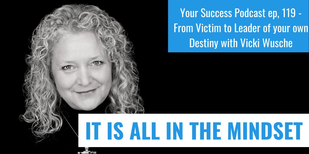 IT IS ALL IN THE MINDSET 🧠

What opportunities do you see in this current situation?

<a href="/VickiWusche/">Vicki Wusche</a> and I discuss ways you can adapt to this new environment and maybe shape your business to meet a new normal.

bit.ly/2KMjqsG

#YourSuccess #podcast #entrepreneur #business