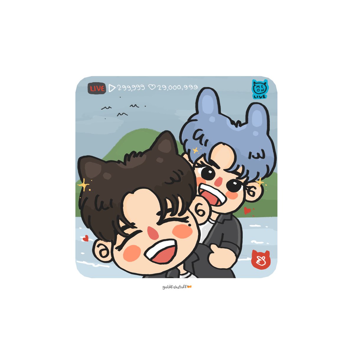 ไลฟ์อวดแมวป่าวเนี่ย 

#minno #잼젠