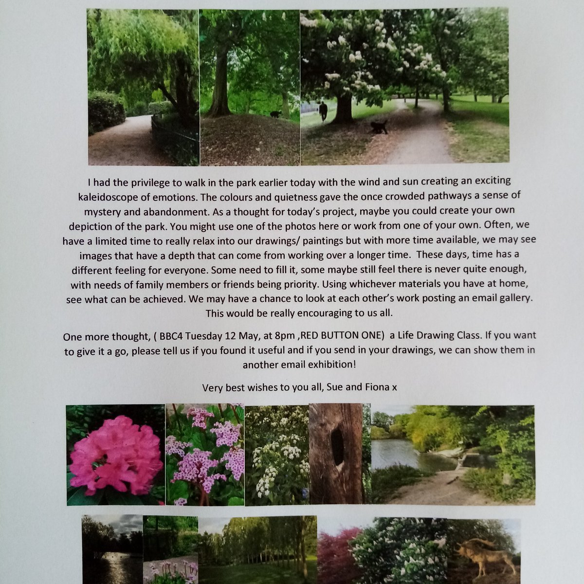 arttherapyse20's tweet photo. We hope you enjoy the project for today, arttherapyse20 #livingwell. Life #crystalpalacepark #thenationallottery #pengetouristboard https://t.co/vtAvN4DytR