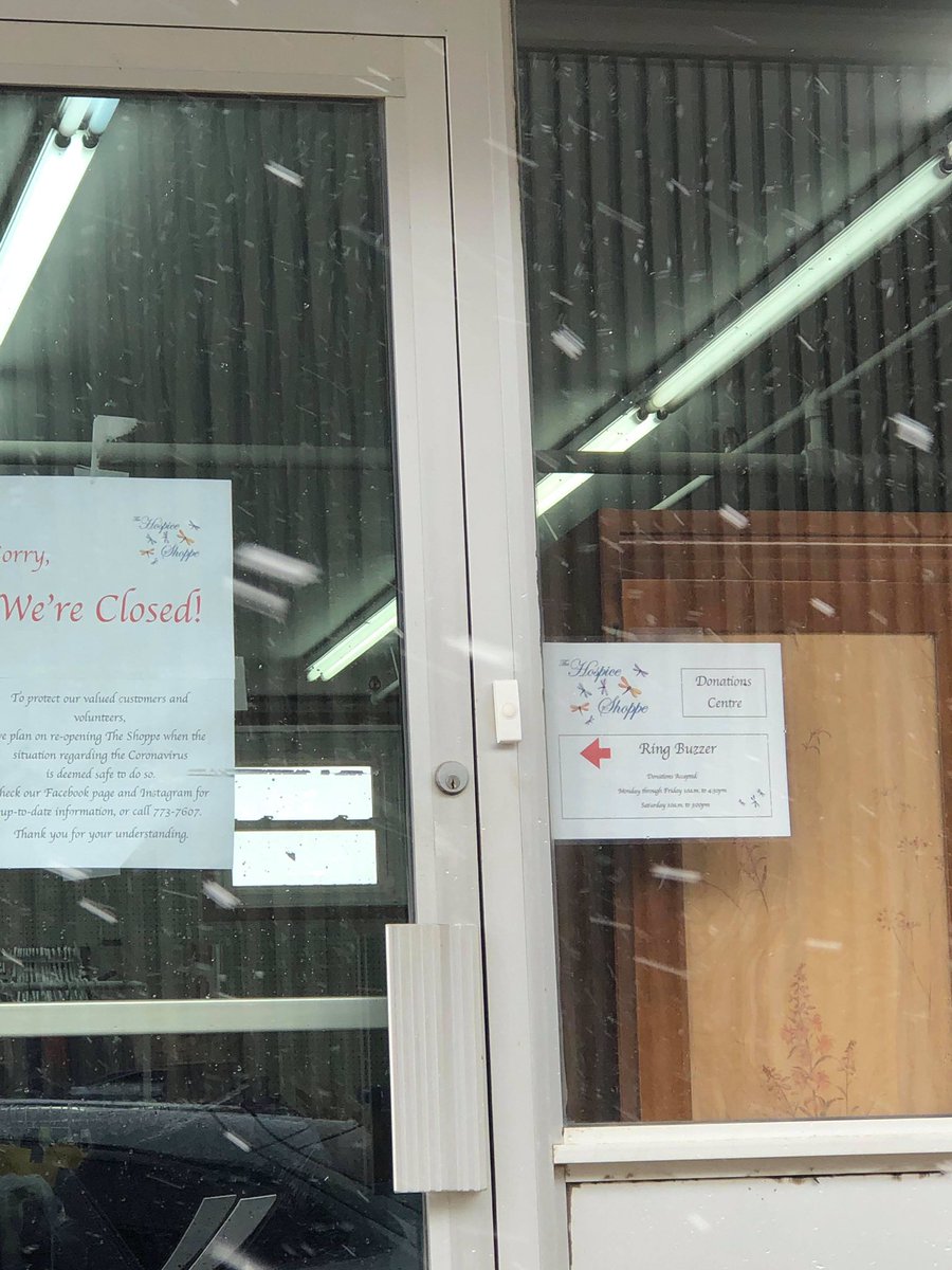 #actsofservice is my love language. So glad I get to do it as part of my work with <a href="/myNBCC/">New Brunswick Community College</a>  Yesterday’s act: donation drop offs to #HospiceShoppe on my lunch hour  #TransformNB