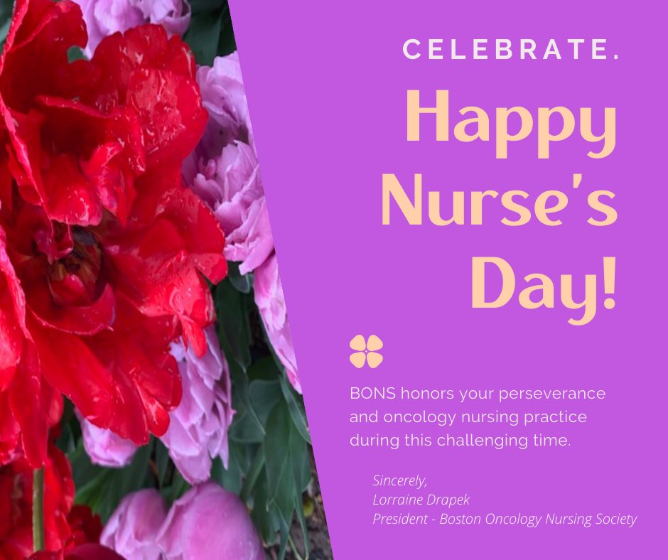 bostonONS's tweet photo. Honoring #Oncology #nurses for #NursesWeek2020! @bostonONS https://t.co/HvZxOuGL6c