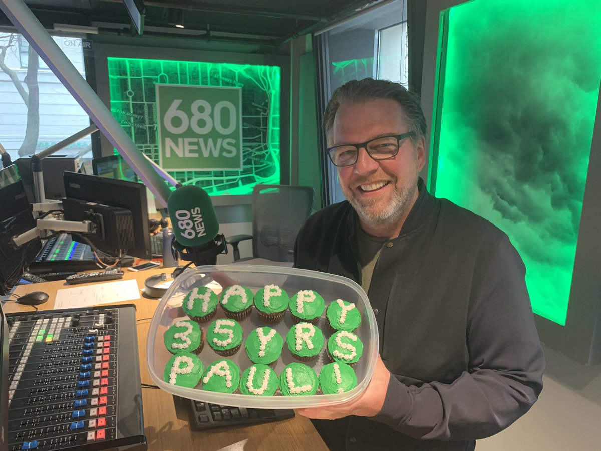 680 News Toronto On Twitter It S A Big Day For The Biggest Voice Behind 680 News Paul Cook Marks 35 Years With Rogers Media Today With More Than 23 Years Leading The