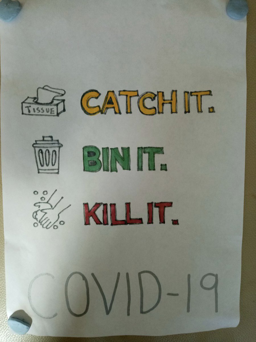CrawshawHistory's tweet photo. More fab work from students again. This time some posters for key workers from a Y7 student as part of a PiXL Edge communication task! https://t.co/KDDpz9IwYI