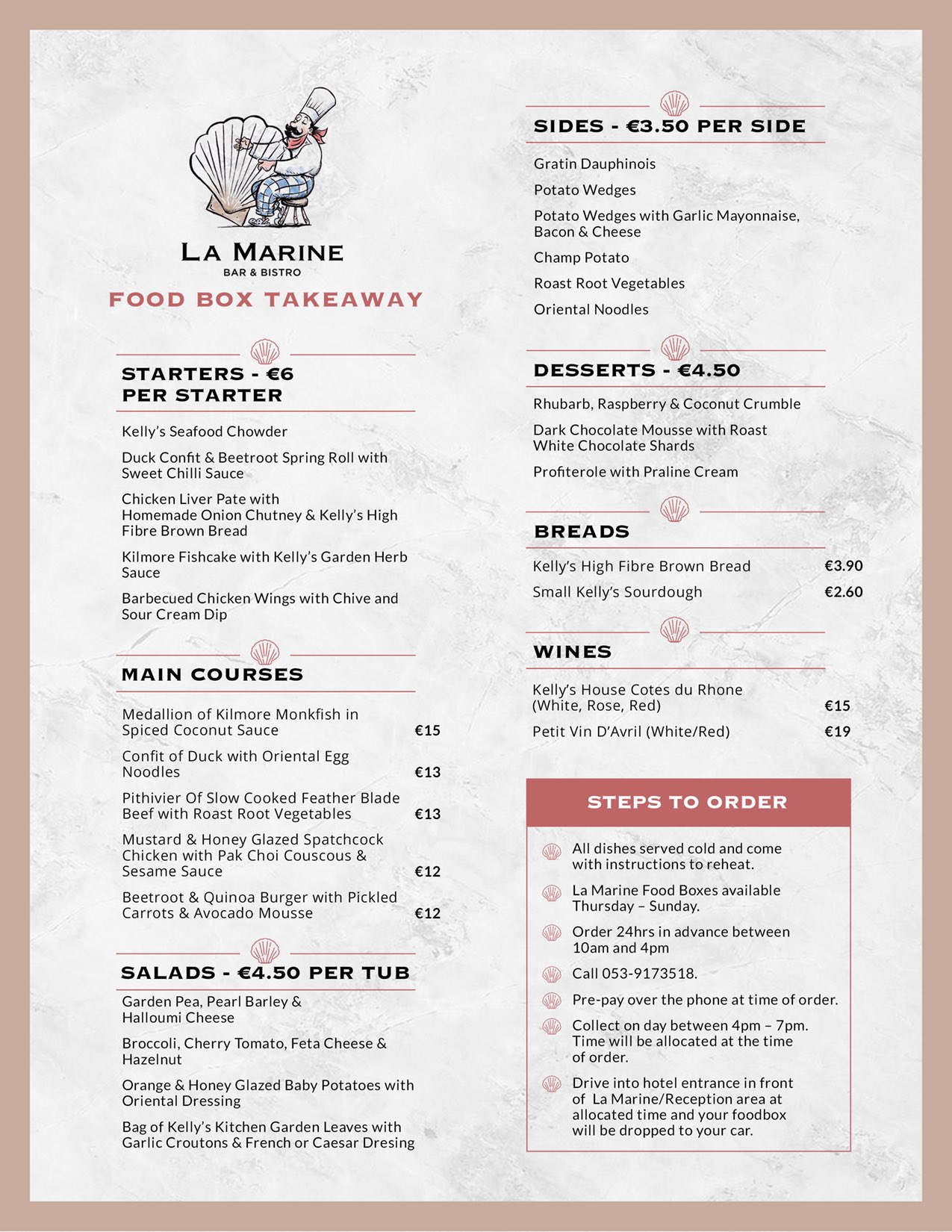 Kellys Resort Hotel on Twitter "From our kitchen to yours we are