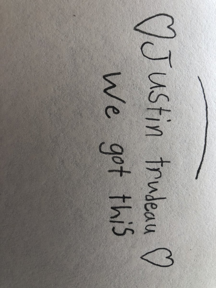 McMacCat's tweet photo. @stingersgrade3 Noah’s message of hope to one of our leaders ❤️#ocsbhope @JustinTrudeau https://t.co/yS91WhWQrY
