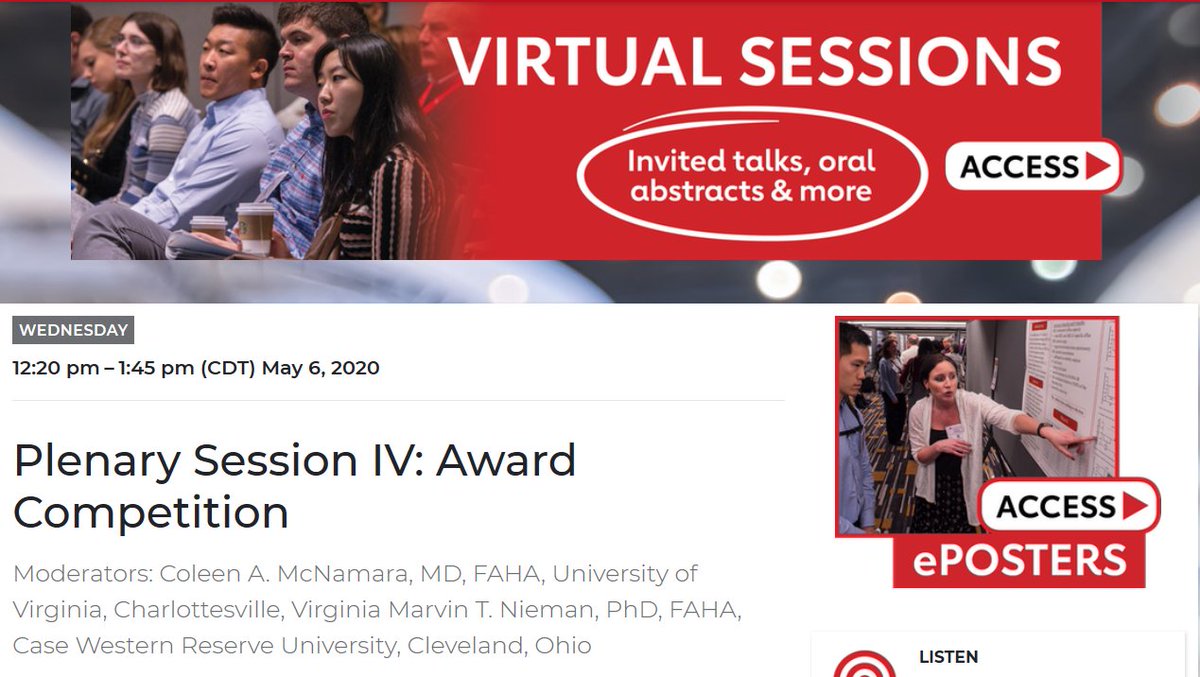 Lyle_Lab's tweet photo. Good luck to all those competing today for Early Career Investigator Awards at #VascularDiscovery20!  Tune in today  at 12:20 pm (CST)!  @ATVBEarlyCareer @ATVBCouncil https://t.co/CCOVUuXYA5