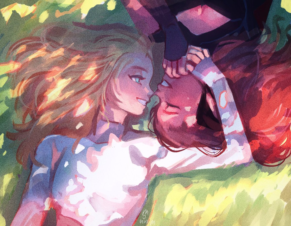 「木漏れ日 #SheRa #catradora 」|🦦monn🍣もんꪔ̤̮のイラスト