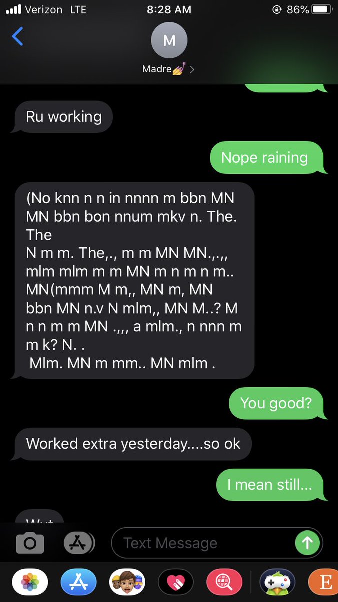 brodyadavis's tweet photo. good morning texts from mom >> https://t.co/K3j5nXEmFh