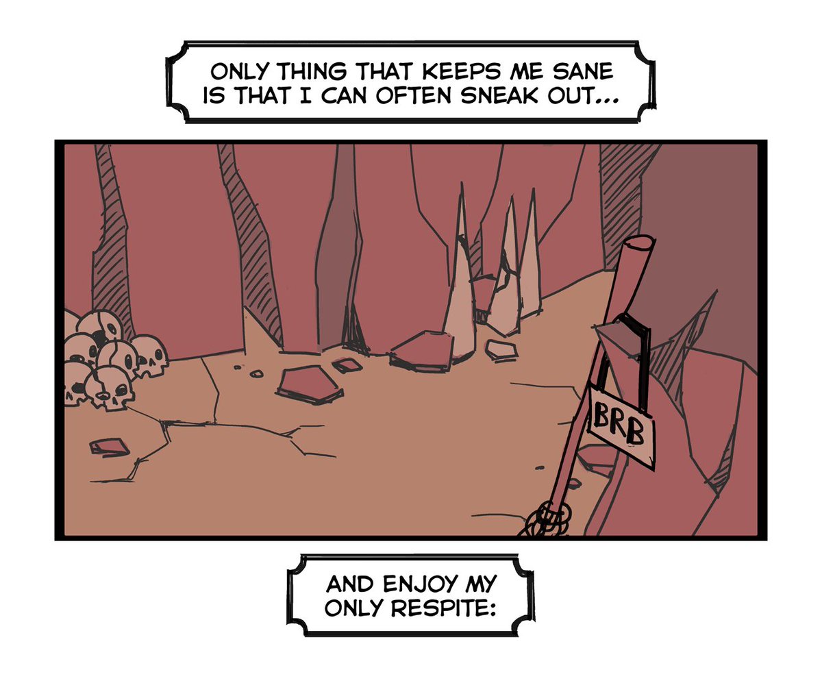 I'm drawing a trash comic. Here's the first 4 panels. To be continued. (1/5)