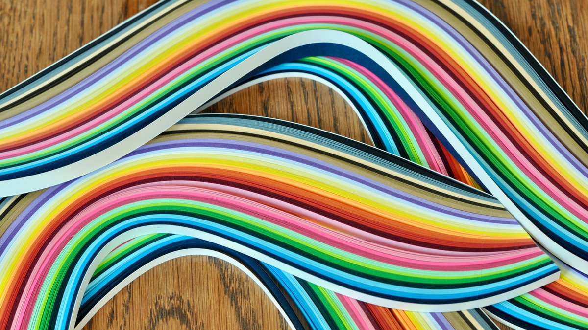 TheHiveJQ's tweet photo. Making #rainbows today for our next #KeepWellKeepCrafting kit. This week we will be introducing paper filigree #quilling. Stay tuned for updates! https://t.co/7OOdLL0Ny0