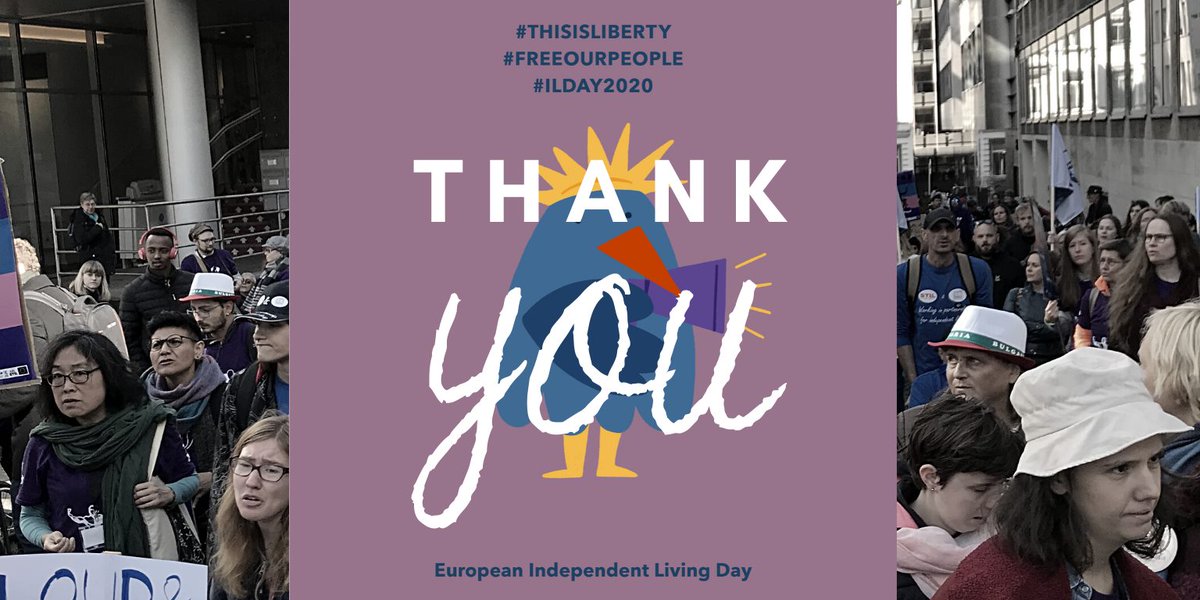 ENIL_EU's tweet photo. A big THANK YOU to everyone who took part in the European #ILDay2020 yesterday, being LOUD and PROUD✊ We shared many personal stories, photos and videos of what #ThisIsLiberty means to you, and were happy to hear many of you organised virtual activities about IL. #FreeOurPeople https://t.co/7LwFNgqkz4
