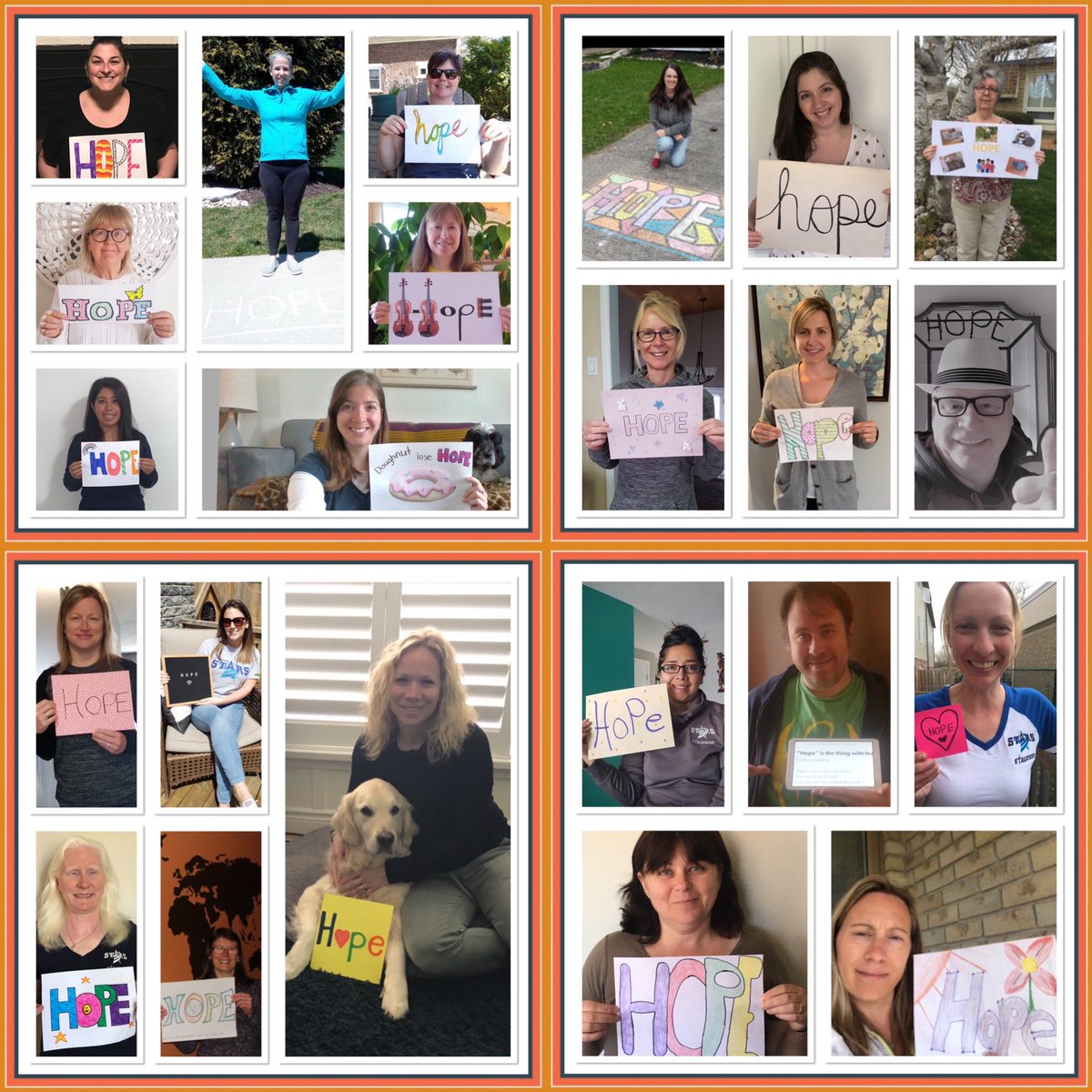 StAlStars's tweet photo. “The #HOPE Among Us” - This group of educators ignite hope and joy in our students and school community every single day. Stars can’t shine without darkness. Keep shining Stars! ⭐️ #WCDSBIgnitingHope #CEW2020 #IgnitingHope https://t.co/gnLVOgCbnL