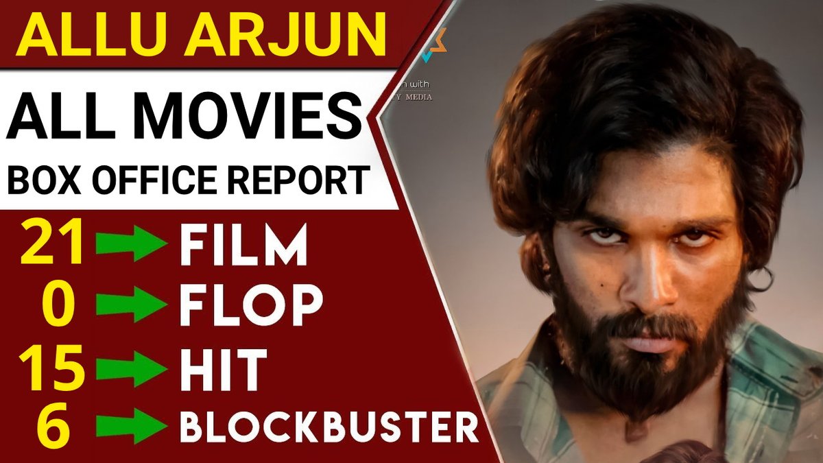 media_akb's tweet photo. Here Is Details Video Of Stylish Star @alluarjun All Movies Box Office Verdict & Budget/Collection
Link- https://t.co/MvUmzvXl1o
RT & Spread
#aa20update #AlluArjunTrends #AlluArha #Pushpa #alluarjun https://t.co/0YoLrcccuY