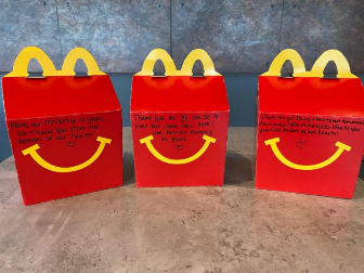 ErlingerJoe's tweet photo. Over 10 million Thank You Meals given away to the healthcare workers and first responders who have remained dedicated to our health and safety. 

Gratitude to the whole McFamily – owner/operators, employees, suppliers – for making this all possible. 

https://t.co/Zhucn1WPwu https://t.co/vn1mtWrmCJ