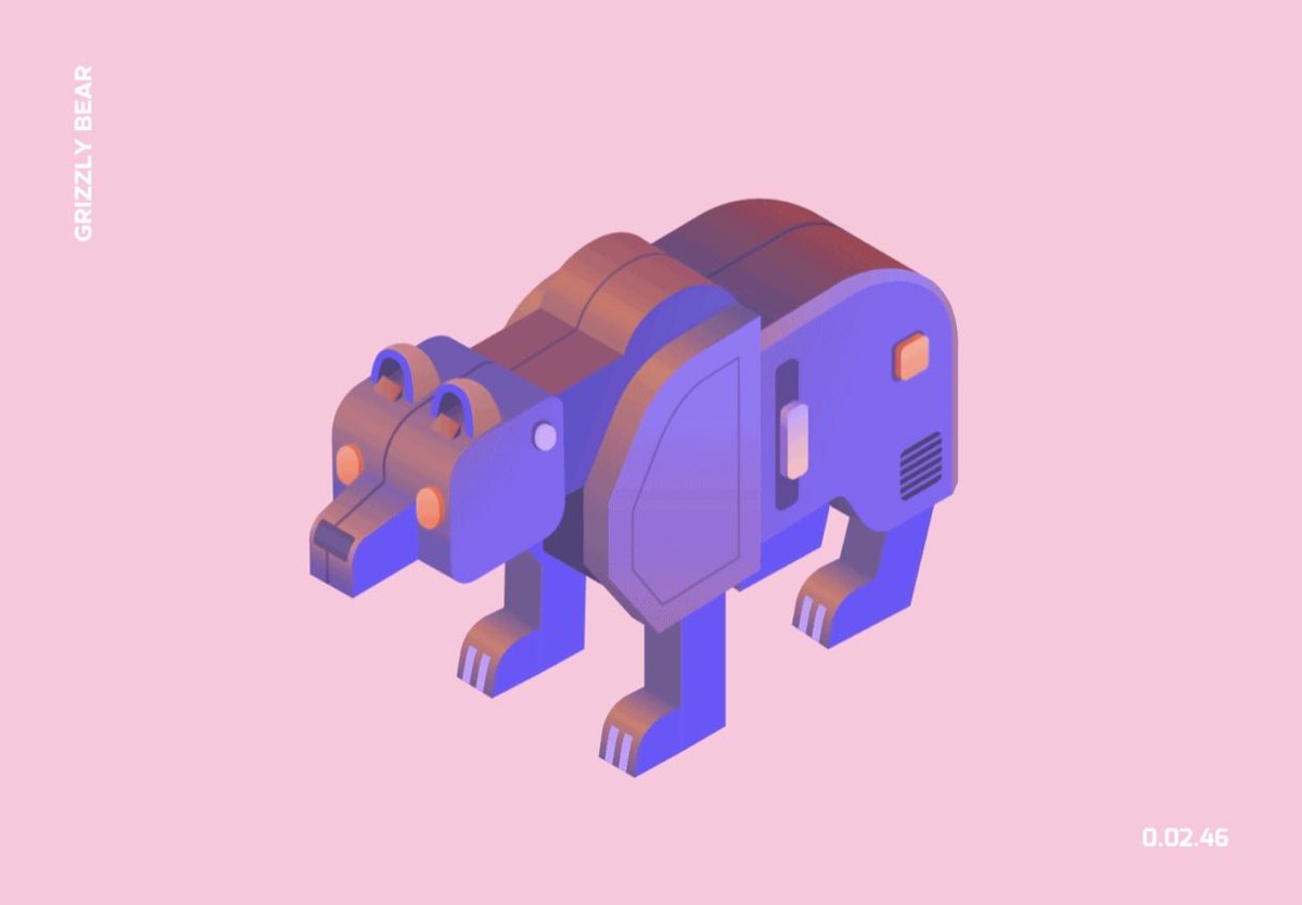 ImprimirteMx's tweet image. Animales robot dibujados en Illustrator y animados en @AdobeAE. Por Dora Vincze: 👉 bit.ly/2VULM7Z

#createwithIllustrator