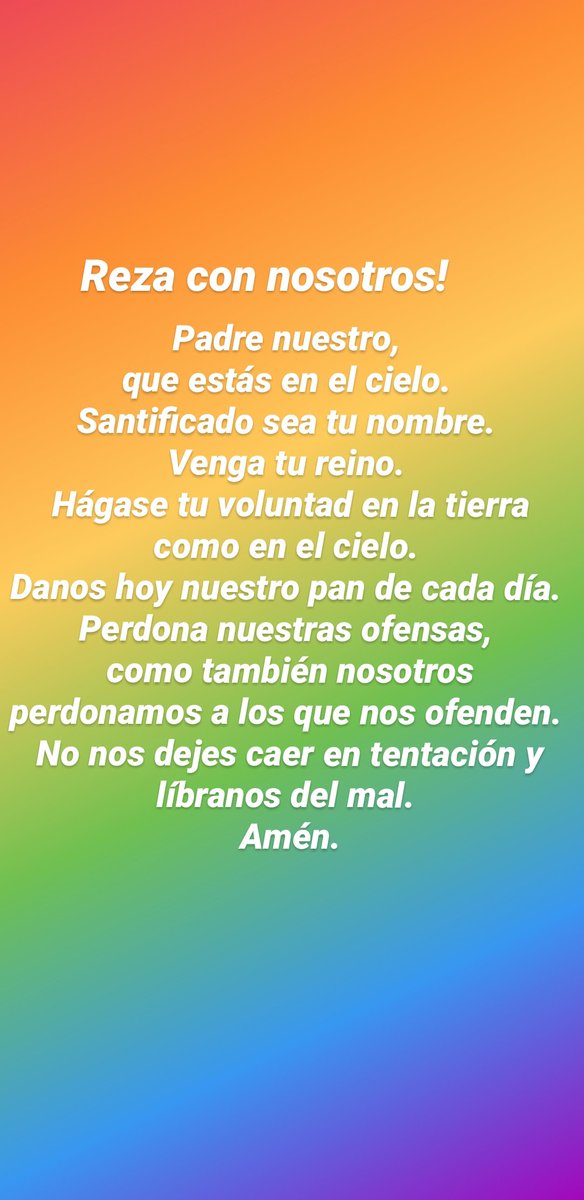 Pray with us.
#SBSASStrong
#OurFather
#EnglishAndSpanish