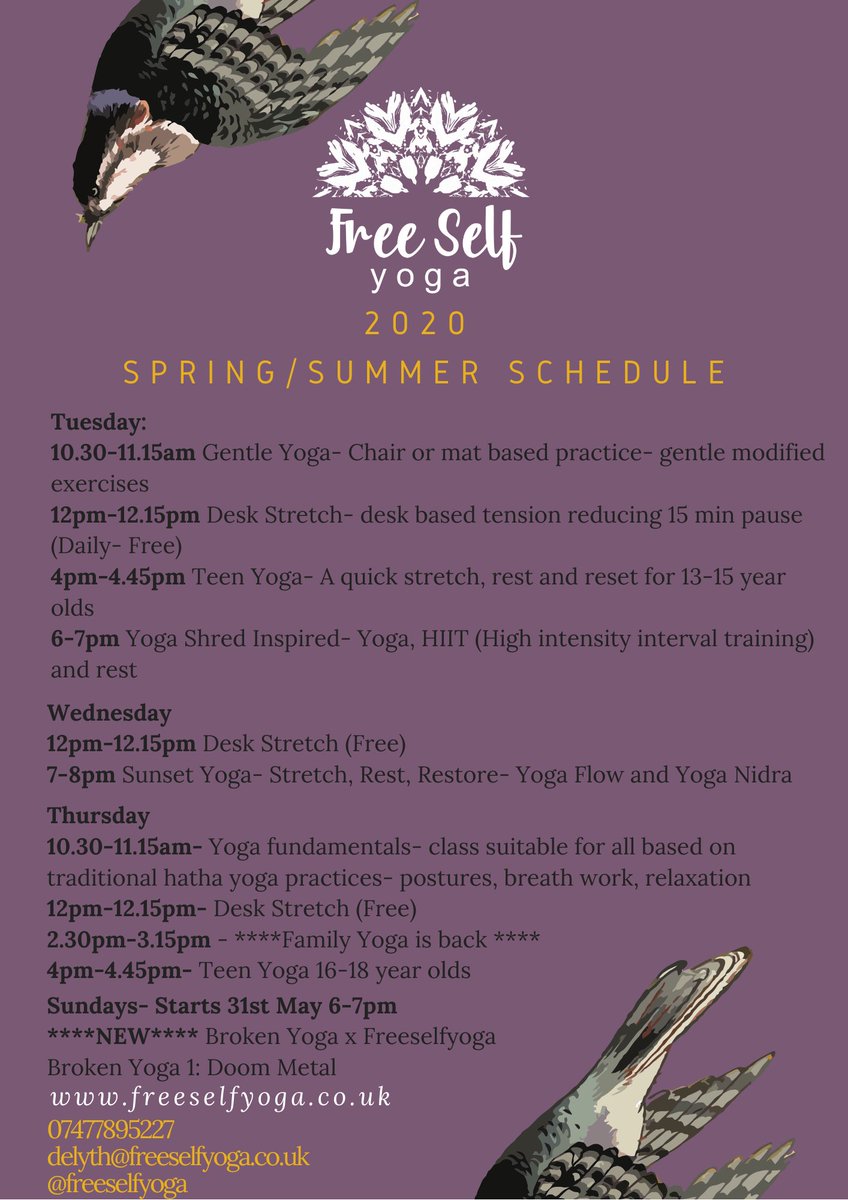 freeself_yoga's tweet photo. We've gone online. Tomorrow- (among others): Lockdown Family Yoga 2.30pm and Teen Yoga 4pm. Donation only yoga for all! https://t.co/44XVq1Jve1 https://t.co/QIbOmyPrYu