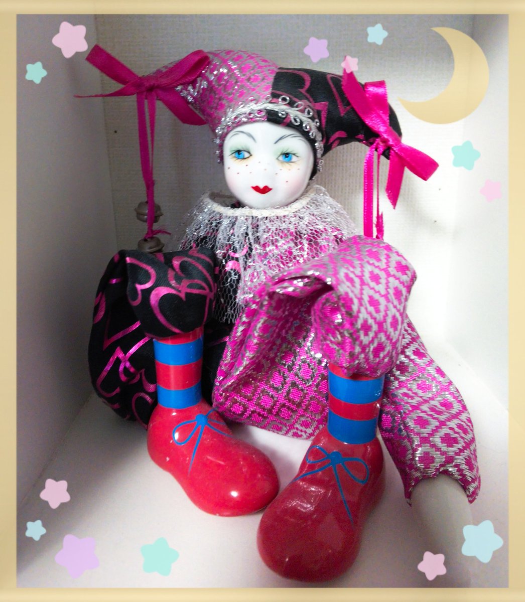 ピエログッズ 紹介 ピエロ人形 No 301 ピエロ 人形 インテリア