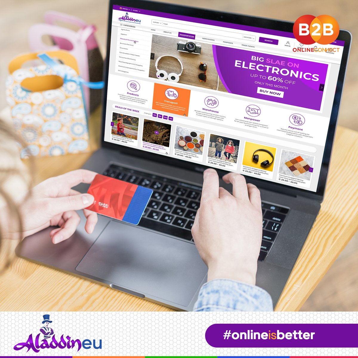Register At Aladdineu Now And Connect With Thousands Of Buyers Online.
-
👉👉👉aladdineu.com
-
-
#aladdineu #aladdineub2b #purplemagic #b2b #b2bmarketing #b2bplatform #sales #b2bagency #businessexpo #europe #italy