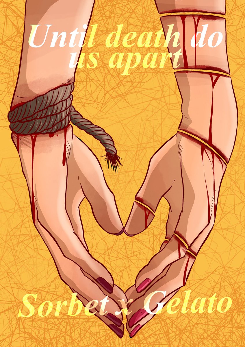 Nydelide's tweet photo. A bit of angst Sorlato 
#sorbetgelato
#sorlato
#jjbafanart https://t.co/eUSFnXcdUz