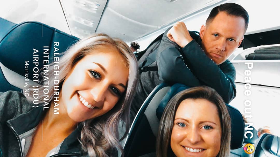 Flight22bball's tweet photo. We are sure missing airport &amp; plane experiences, 15 passenger van rides, and terrible eating habbits. #f22basketball #f22family 
@lerobinson_xo @_kirstennleigh https://t.co/rau7QCR5Gc
