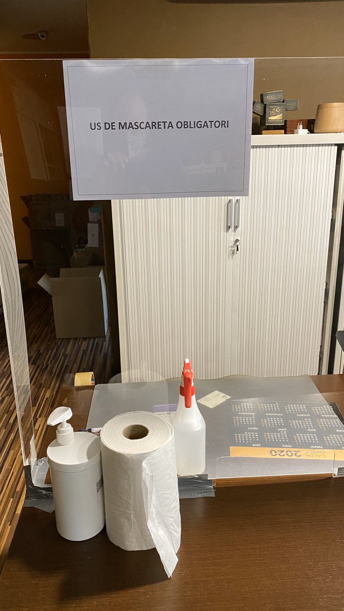 Ja tenim tot a punt. Gràcies  #comercial_renoir #esteticaxenia i  #retolslafont per la vostra rapidesa i eficiencia  #covid19 #icgandorra #contaser #colltort #promotoraSarga #focusimmo