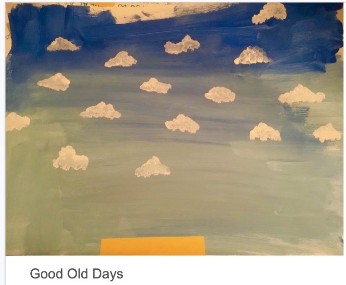lrart167's tweet photo. GHS Painting I Painting Music: where does the music take you? Clockwise from left: Mike Rosati, Arianna Mandella, Leah Adams, Isabelle Vacca https://t.co/I63rlHydRV