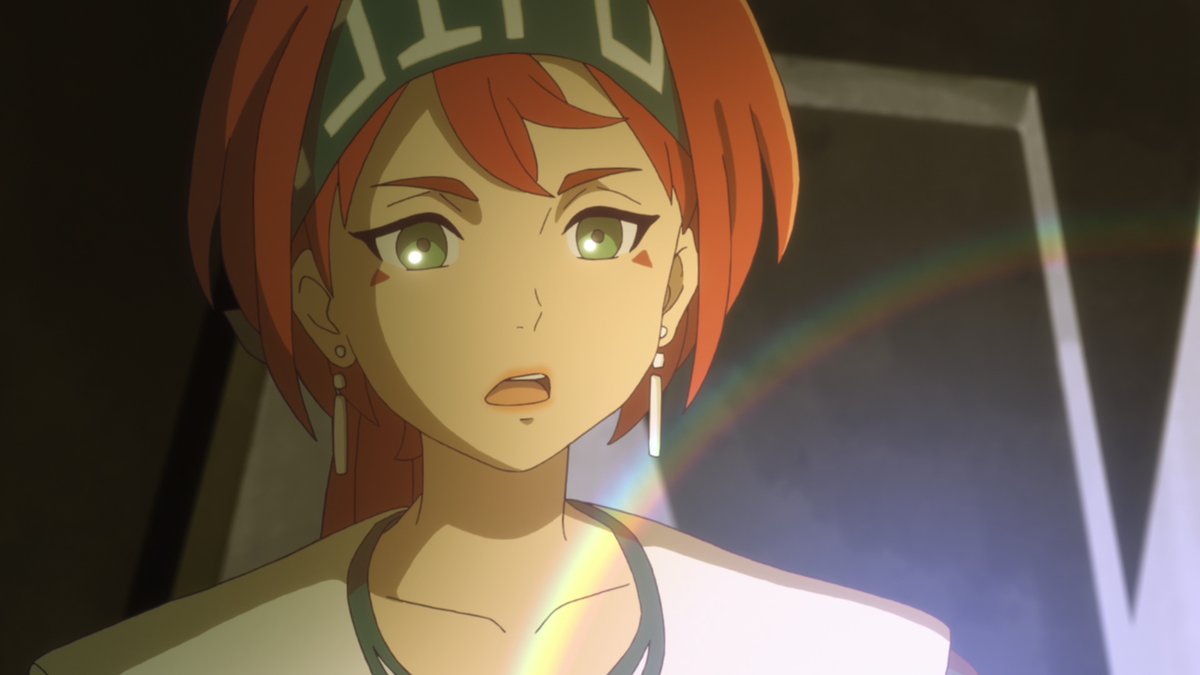 Tvアニメ Listeners リスナーズ Amazon Prime Videoにて配信中 Track06 グッバイ ブルー スカイ ジミを連れて姿を消したという ノームの民 と会うべく エコヲとミュウは海岸へと続く道を進む だがその最中 エコヲは高熱を出して倒れてしまう