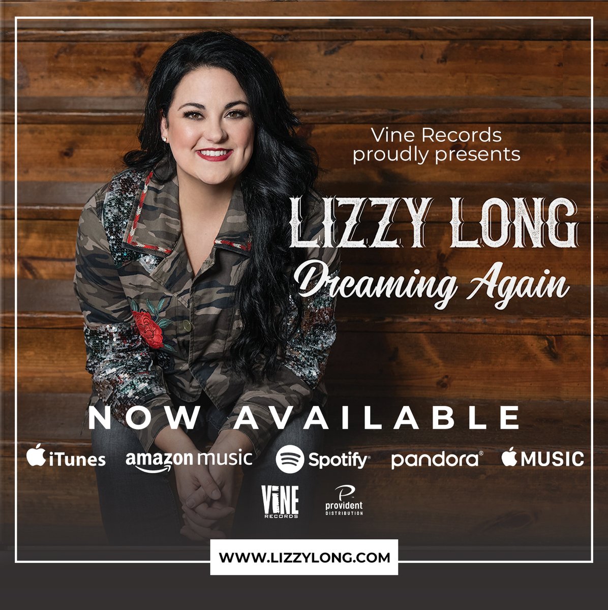 stowtownrecords's tweet photo. Available now! Purchase or stream the brand new #Bluegrass project from #LizzyLong today! #StowTownRecords #VineRecords #Bluegrass #DreamingAgain https://t.co/qzjGkhlpAz