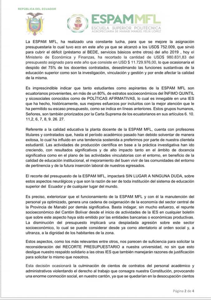 espammfloficial's tweet photo. #ManifiestoPúblico #NoAlRecortePresupuestarioDeLasUniversidades https://t.co/XudTYjFzvl